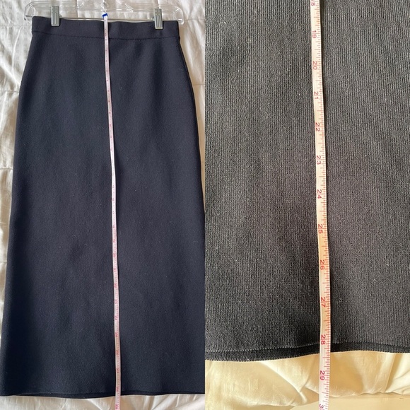 Aritzia Babaton Elegant Black Pencil Skirt Small Black - Picture 5 of 10